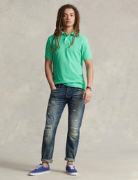 Polo coupe classique en coton piqué - Sunset Green