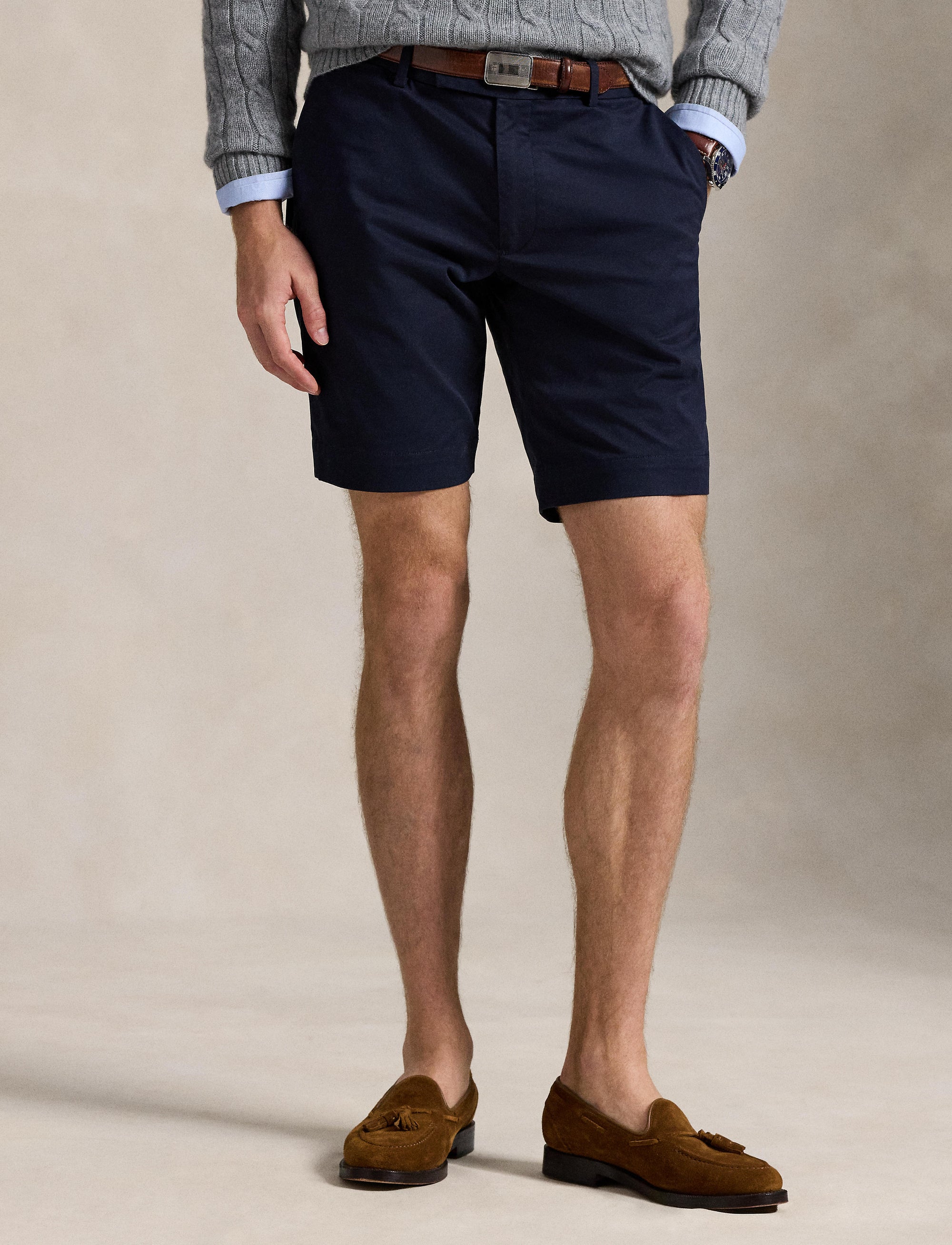 Short chino Slim Fit stretch - Aviator Navy