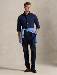 Chemise ultra-légère en coton piqué - Spring Navy Heather