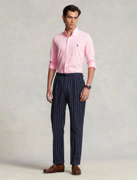 Chemise cintrée ultralégère en piqué - Carmel Pink