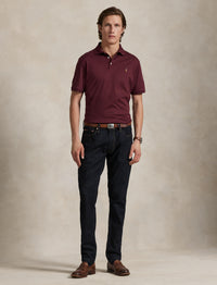 Polo coupe ajustée - Spring Wine Heather