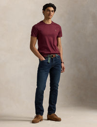 T-shirt Custom Slim Fit - Spring Wine Heather