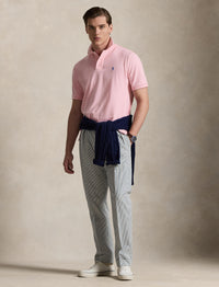 Le polo iconique en coton piqué - Carmel Pink