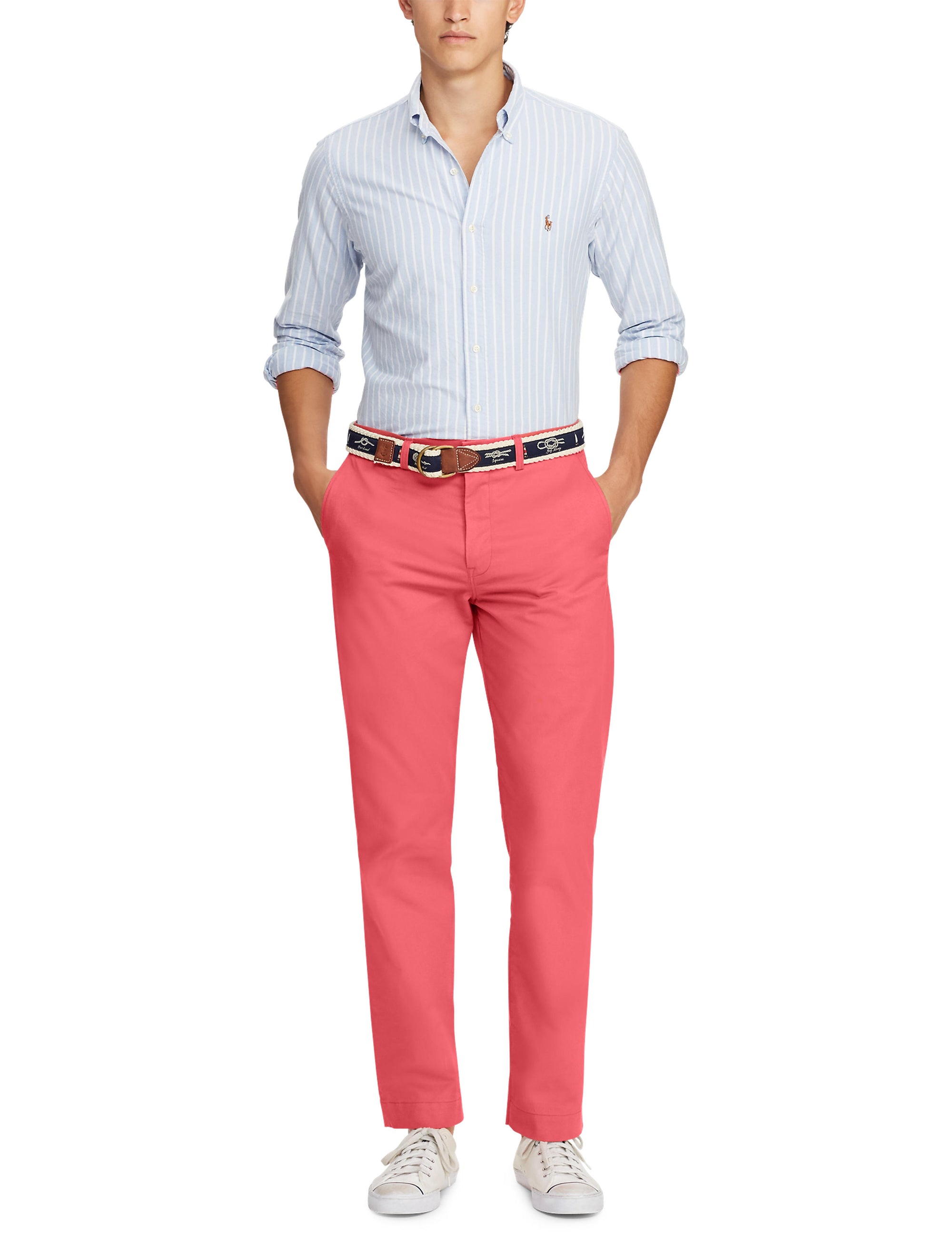 Chemise Oxford cintrée à rayures - Stripe