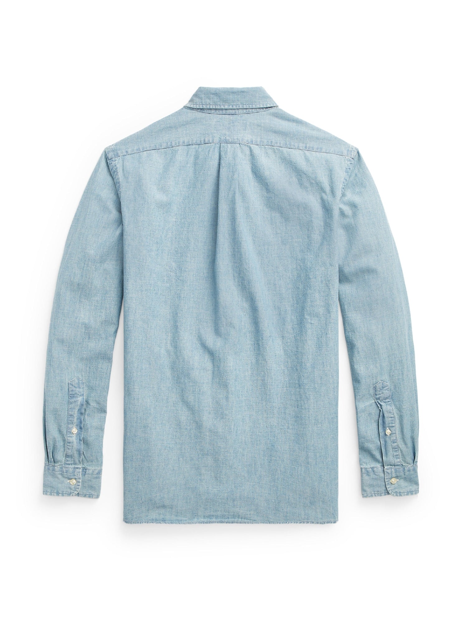 Chemise ajustée en chambray - Medium Wash