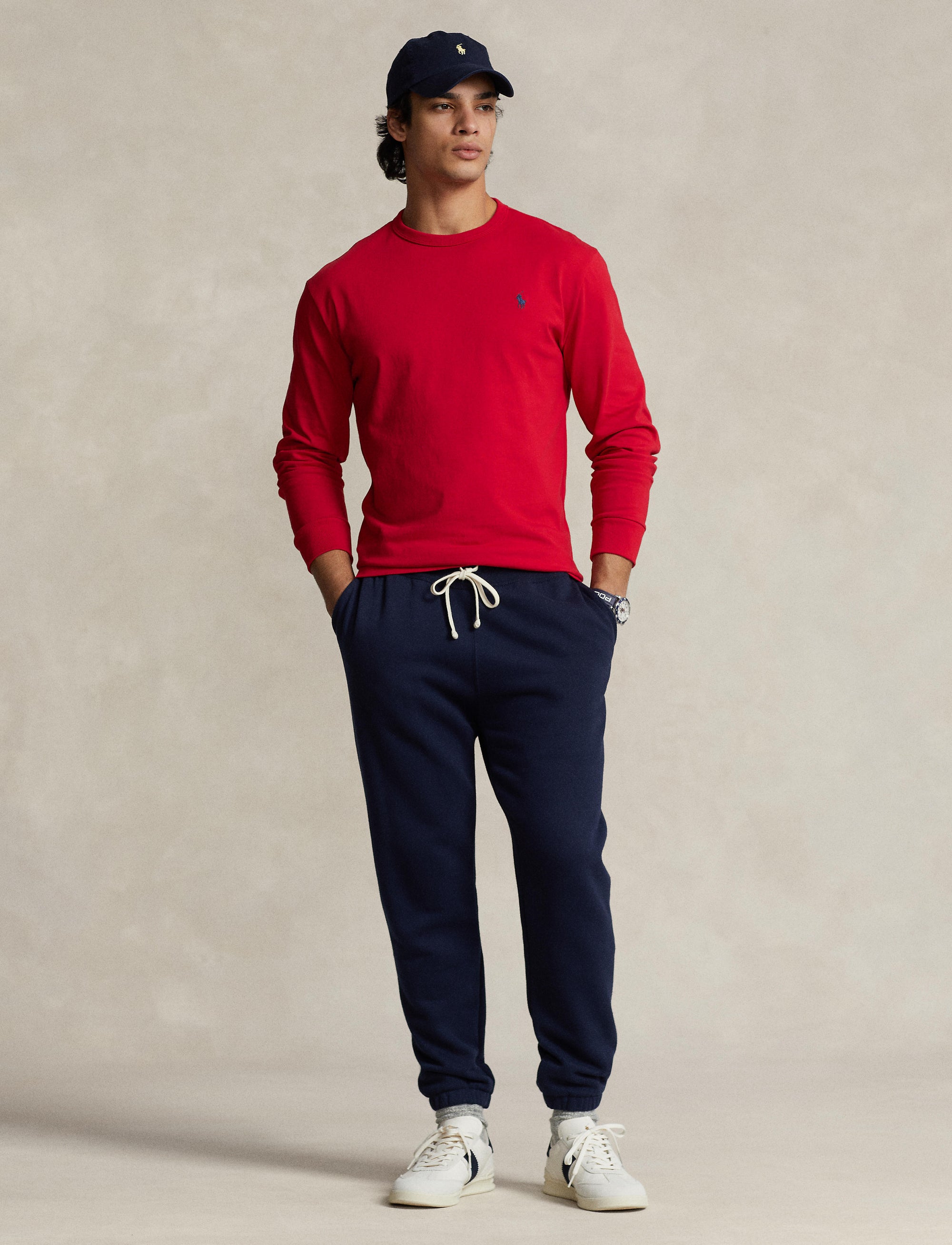 Classic thick jersey T-shirt - Red