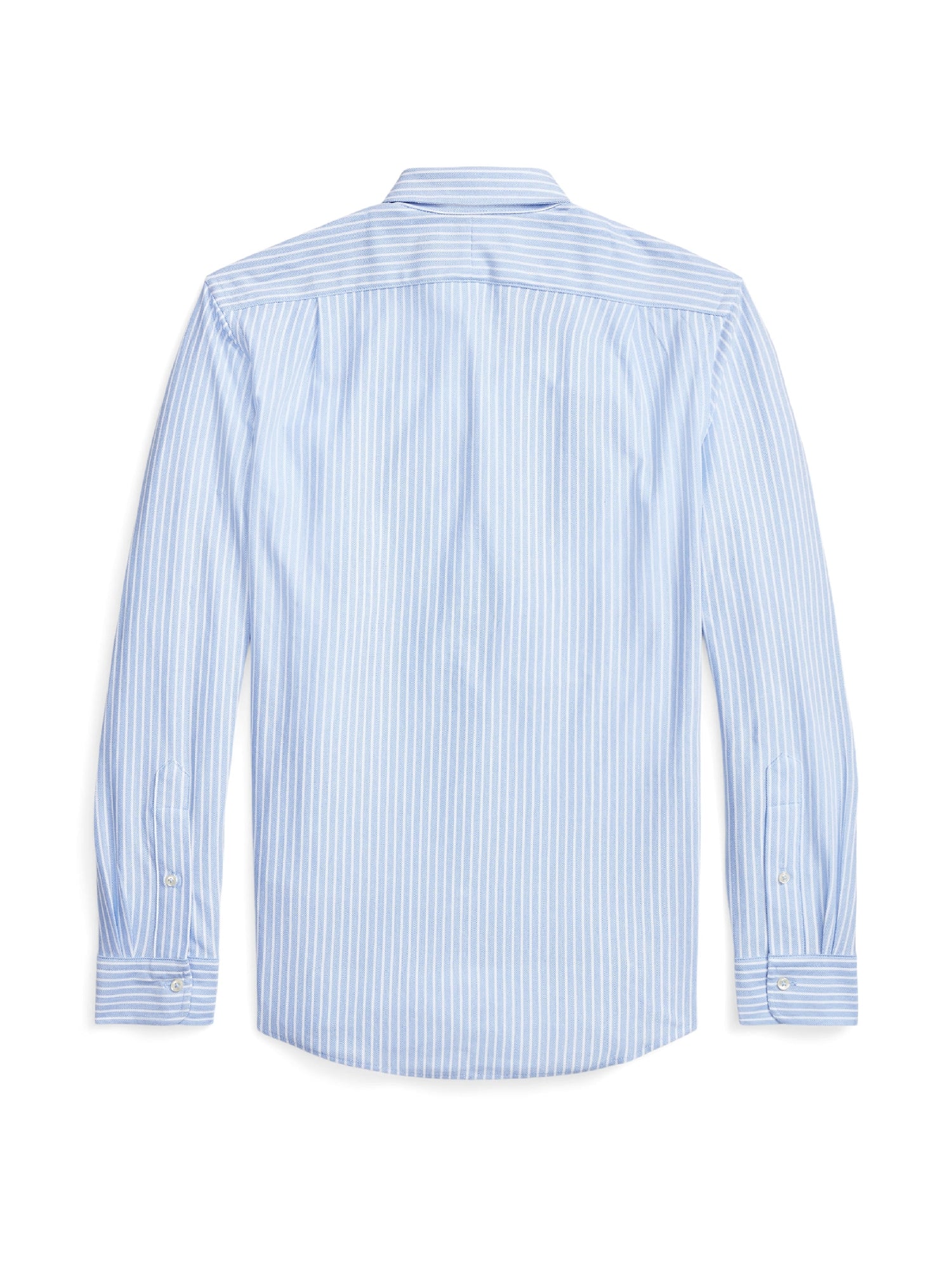 Chemise Oxford en coton piqué rayé - Harbour Island Blue & White