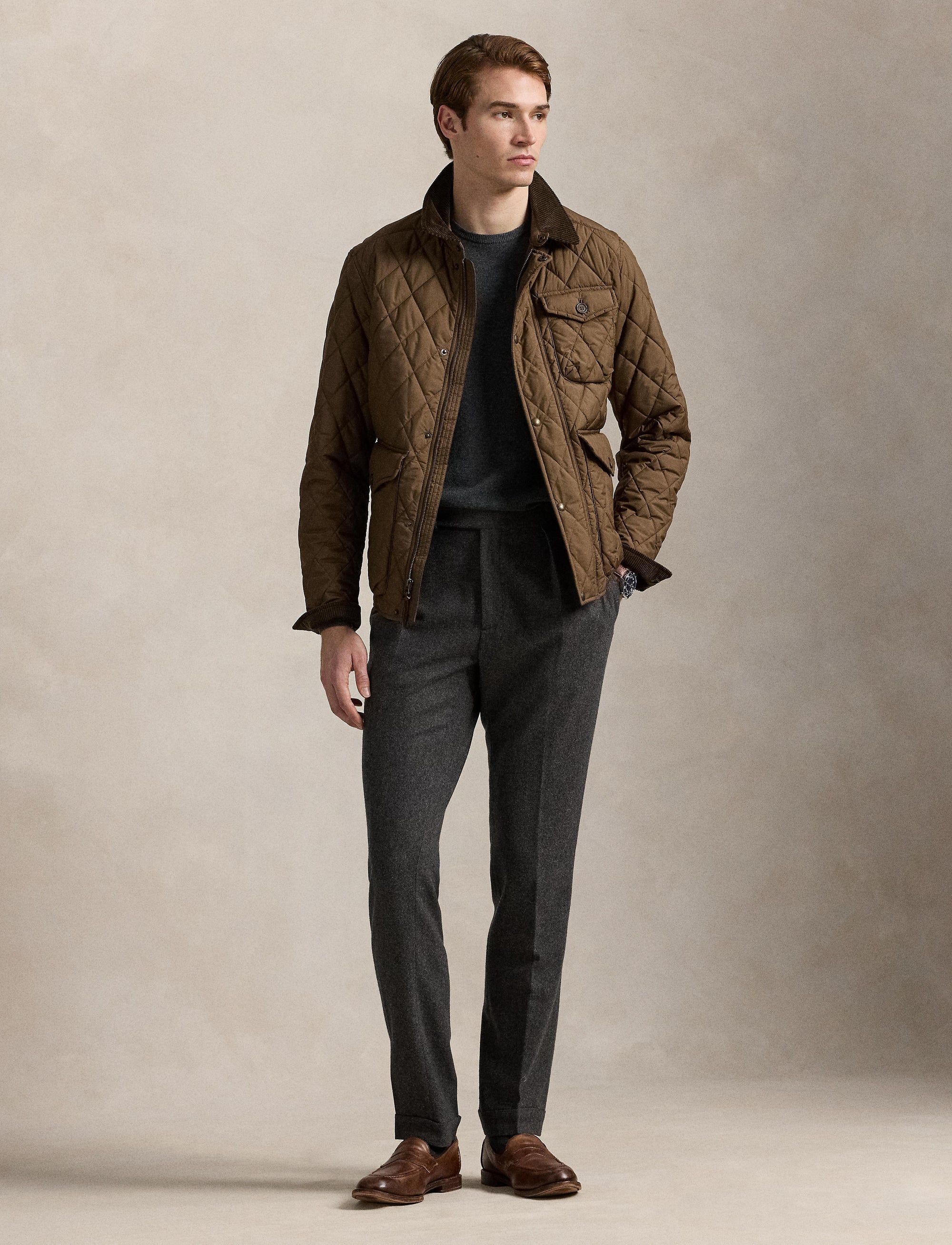 Veste matelassée Beaton - Chestnut