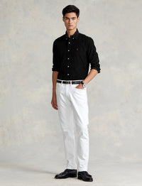 Fitted corduroy shirt - Polo Black