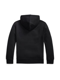 Sweat à capuche en maille double - Polo Black