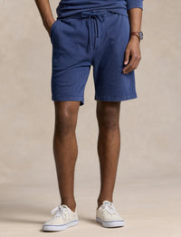 Short en molleton de coton éponge - Newport Navy