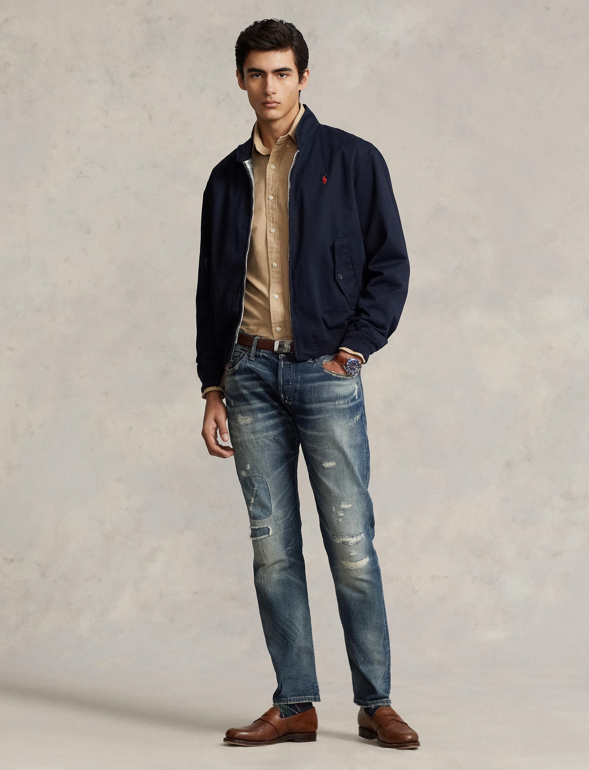 Twill jacket - Navy Collection