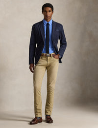 Chemise en popeline stretch Classic Fit - Harbor Island Blue
