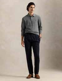4pcs / NEW // FAWN GREY HEATHER PULLOVER LONG SLEEVE LSPLKTPP