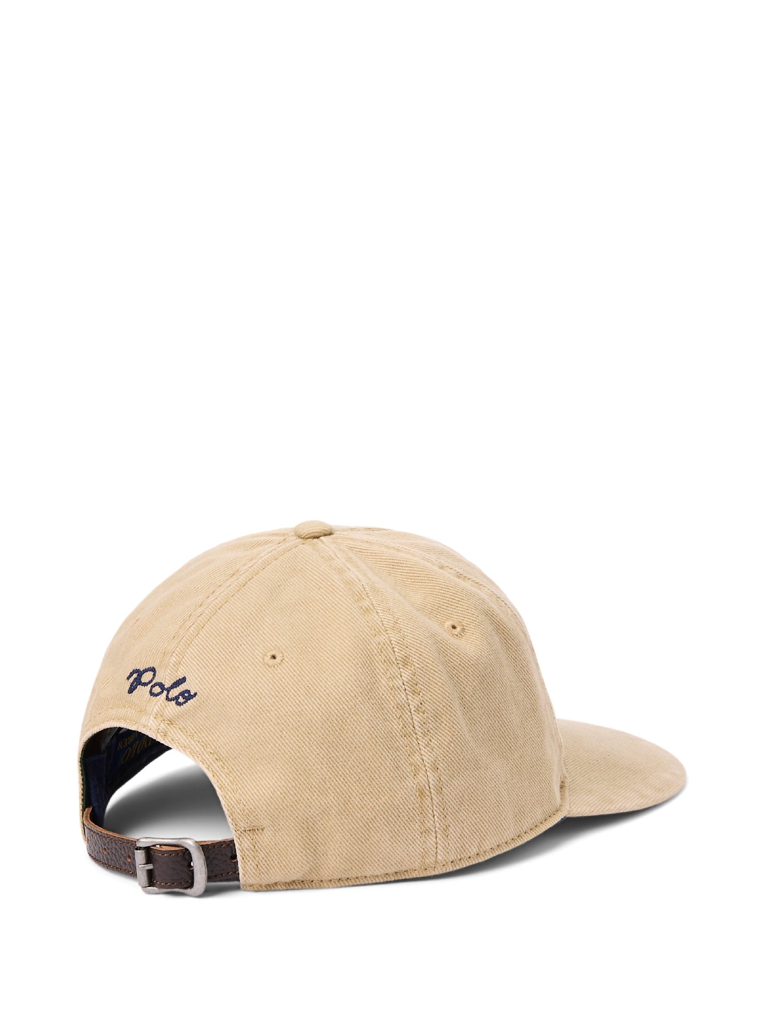 Cotton twill baseball cap - Cafe Tan