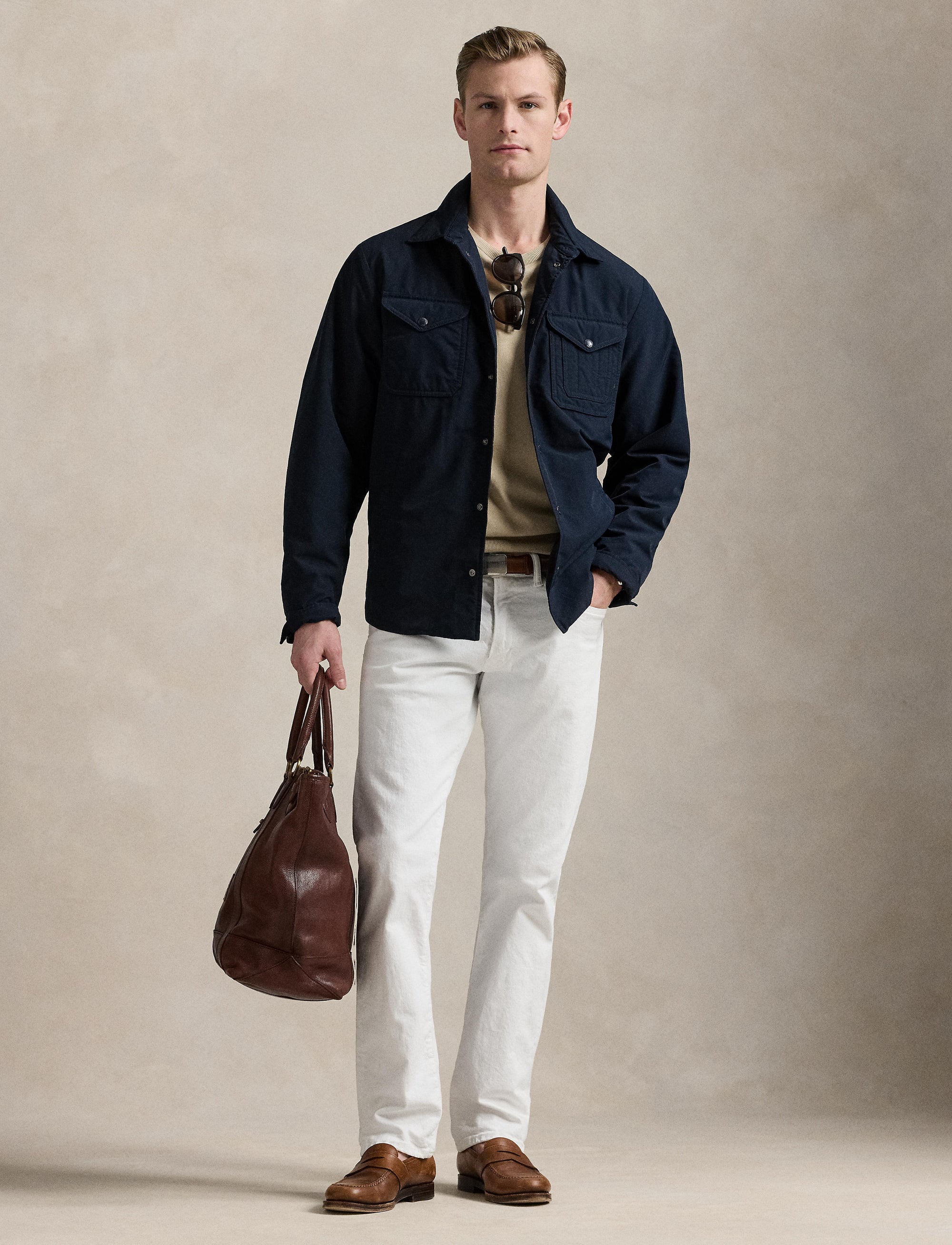 Pearson overshirt - Navy collection