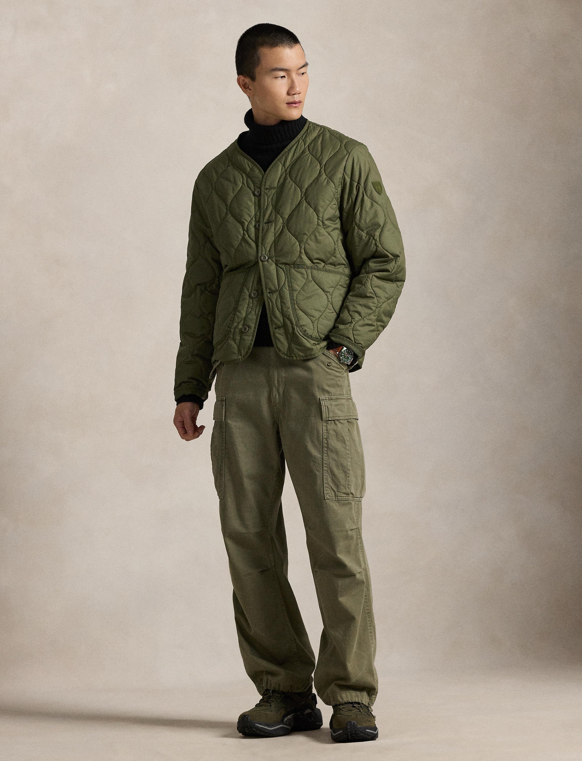 Veste matelassée Ghent - New Olive X