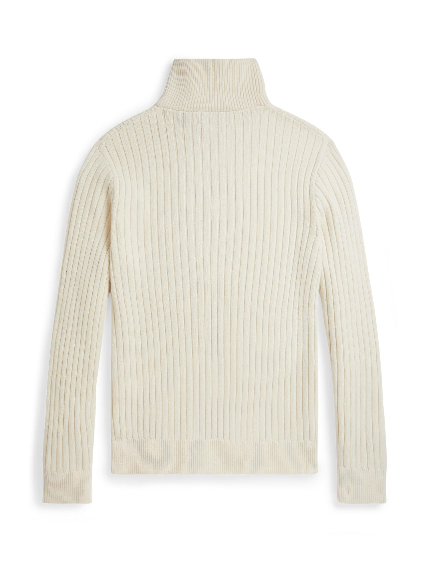 Pull à col rond en laine - Andover Cream