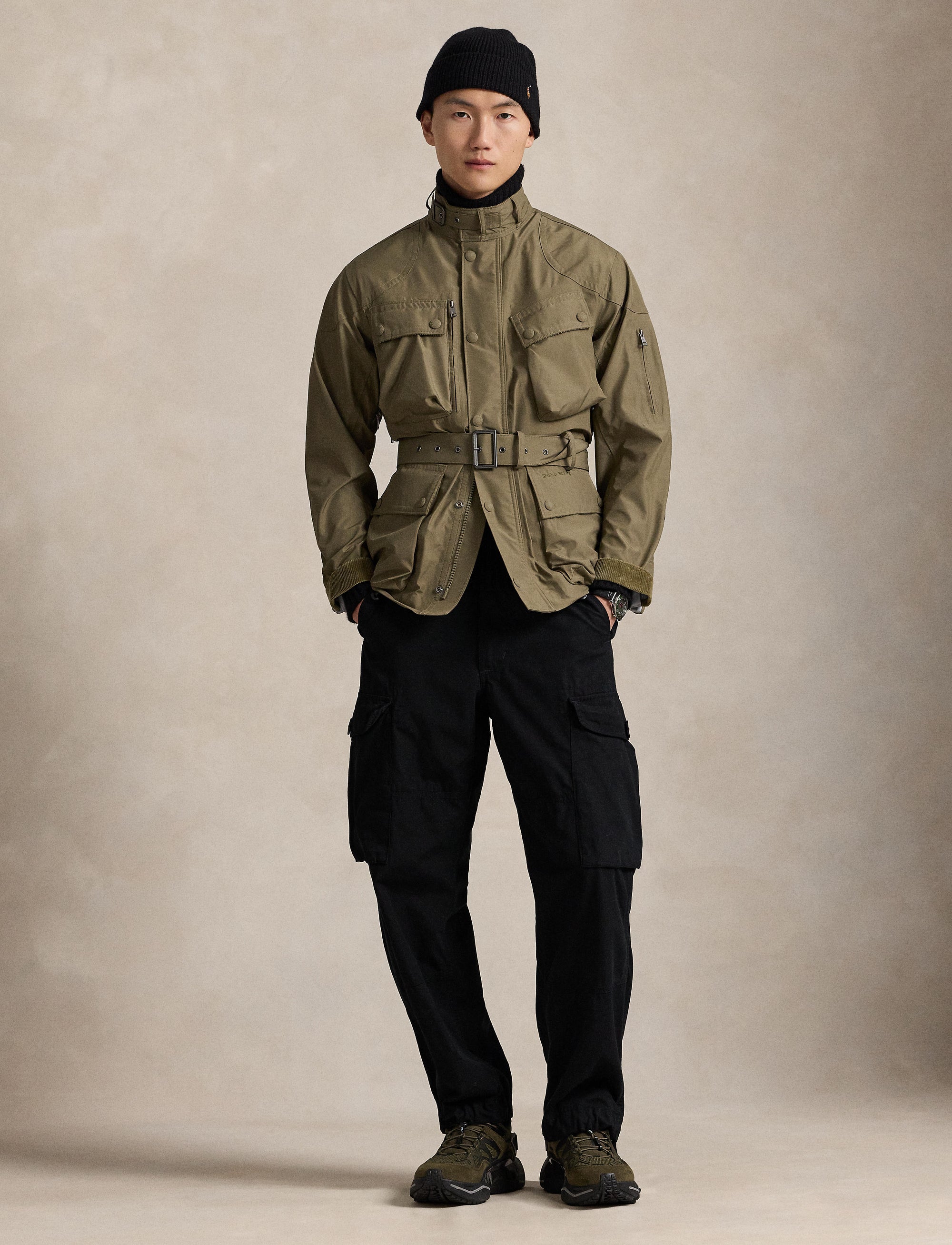 Veste utilitaire ceinturée - Fall Sage