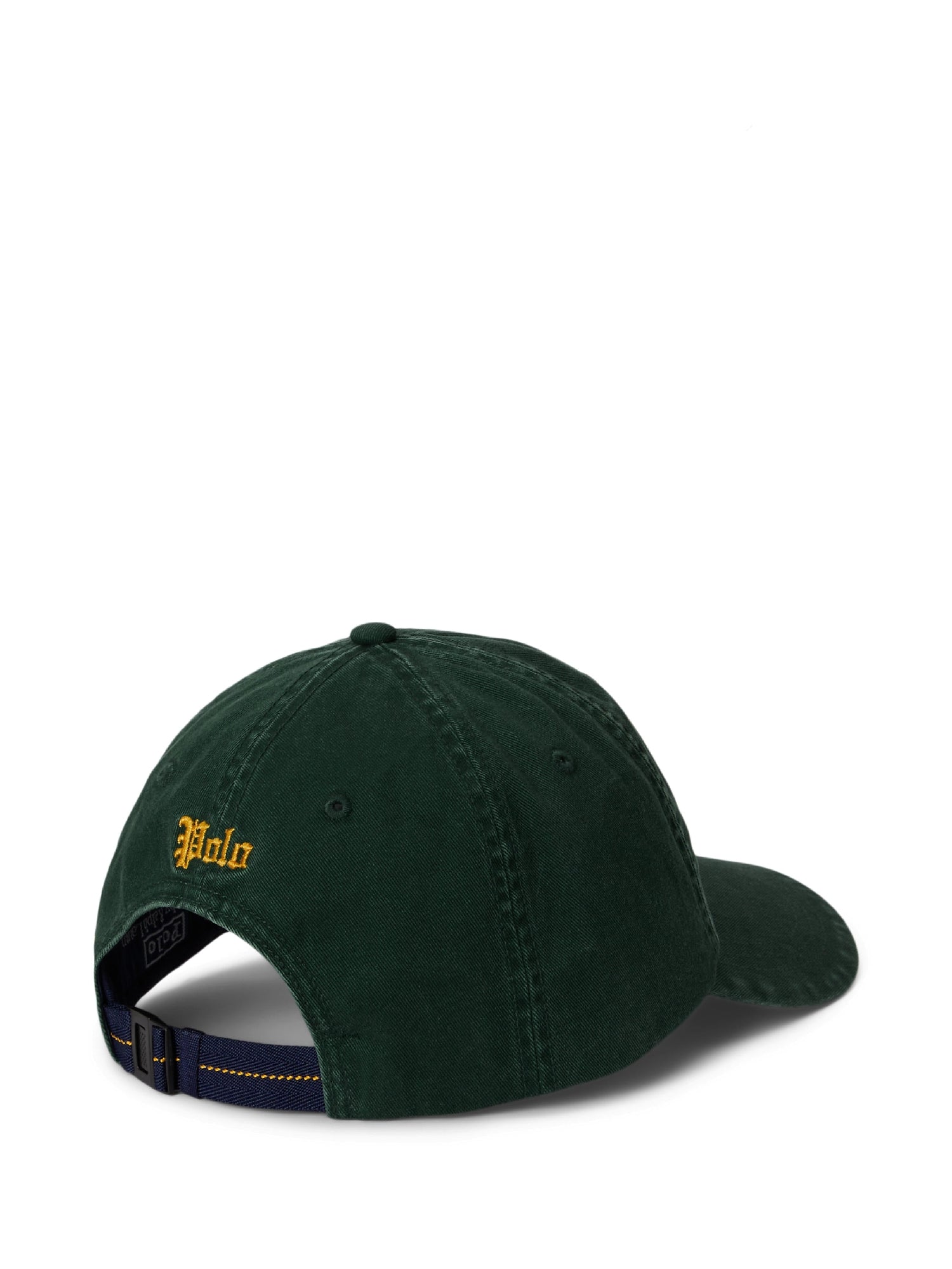 Casquette brodée longue visière en sergé - Vintage Pine