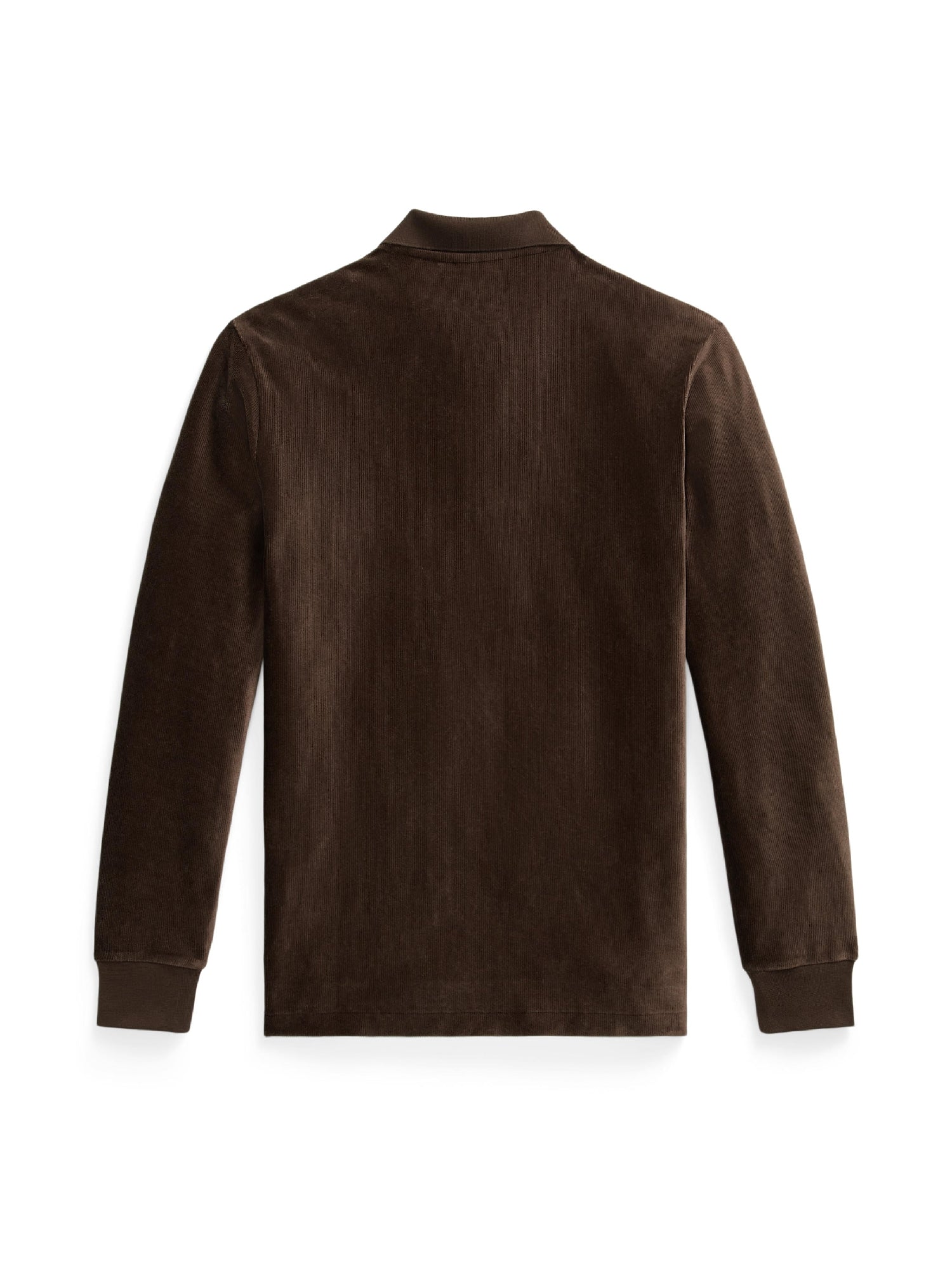 Polo classique maille de velours côtelé - Circuit Brown