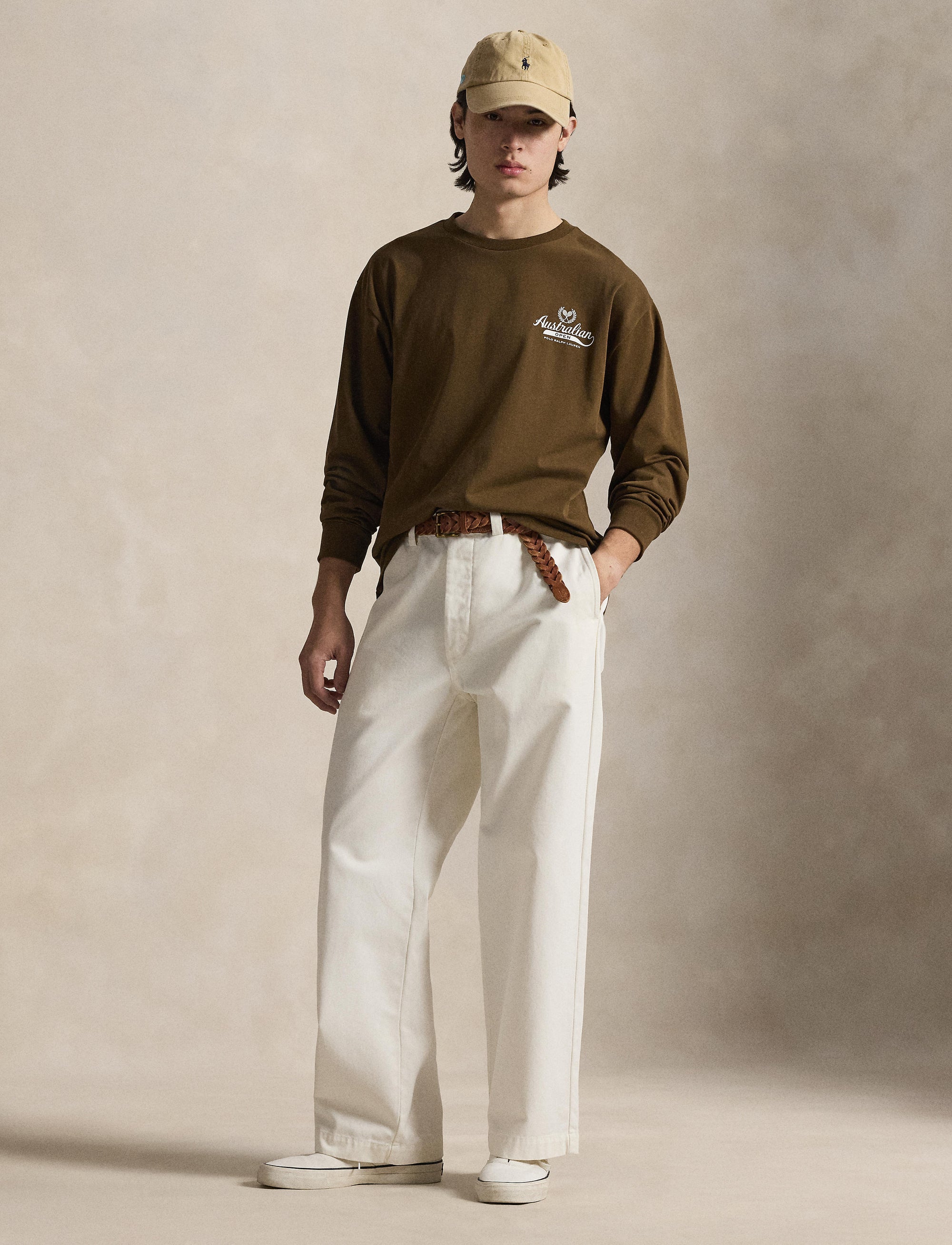 T-shirt Big Fit Open d'Australie - York Brown