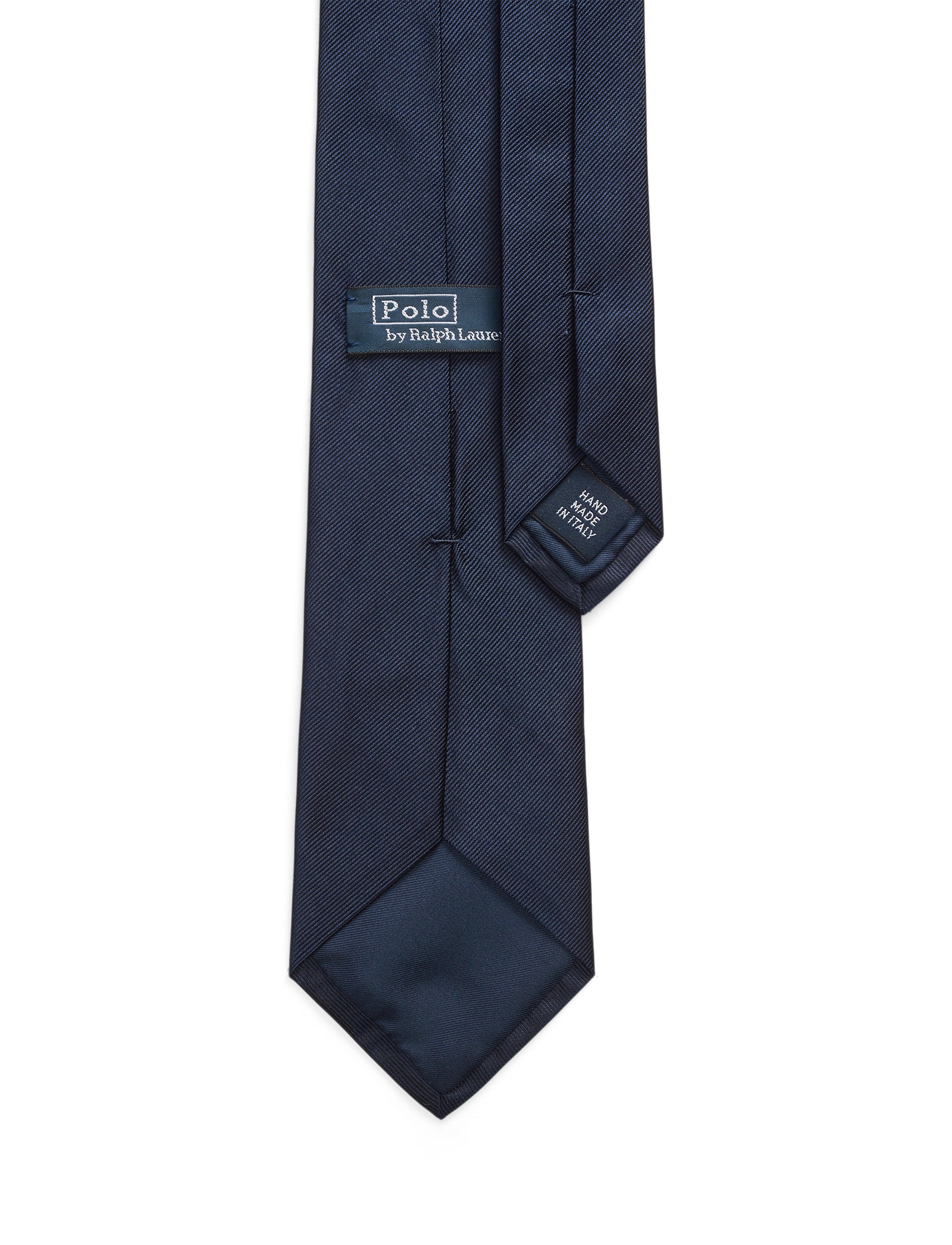 Cravate motif poney Polo en soie - Navy
