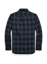 Chemise workwear en toile écossaise - Blue & Black