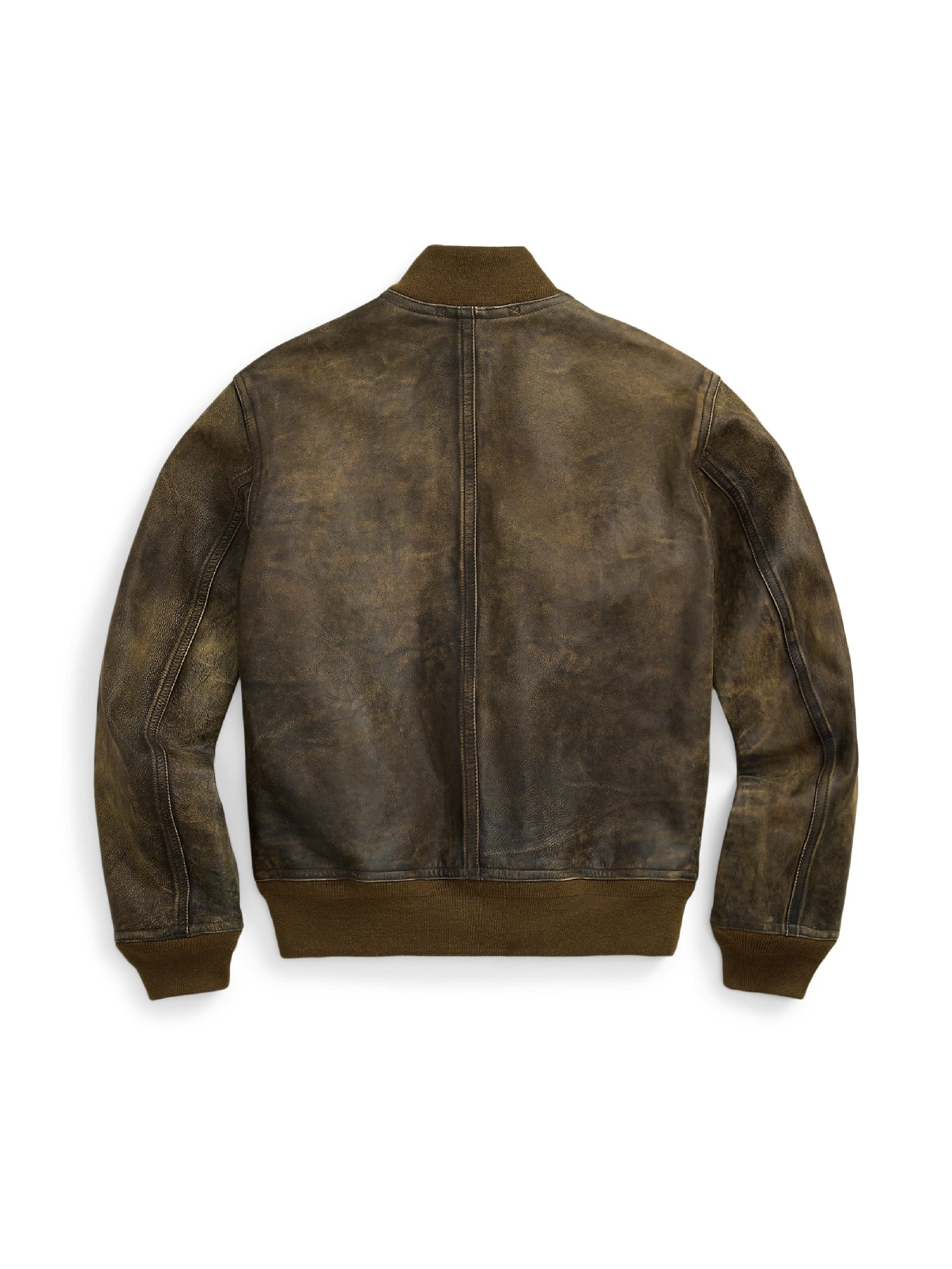 Bomber Stanton en cuir - Vintage Indigo