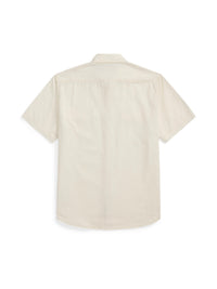 Chemise workwear à lisière selvedge - Natural & Off-White