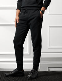 Fleece jogging trousers - Classic Black
