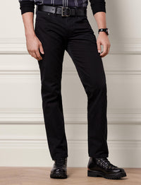 CHECK FRONT - Polo Black