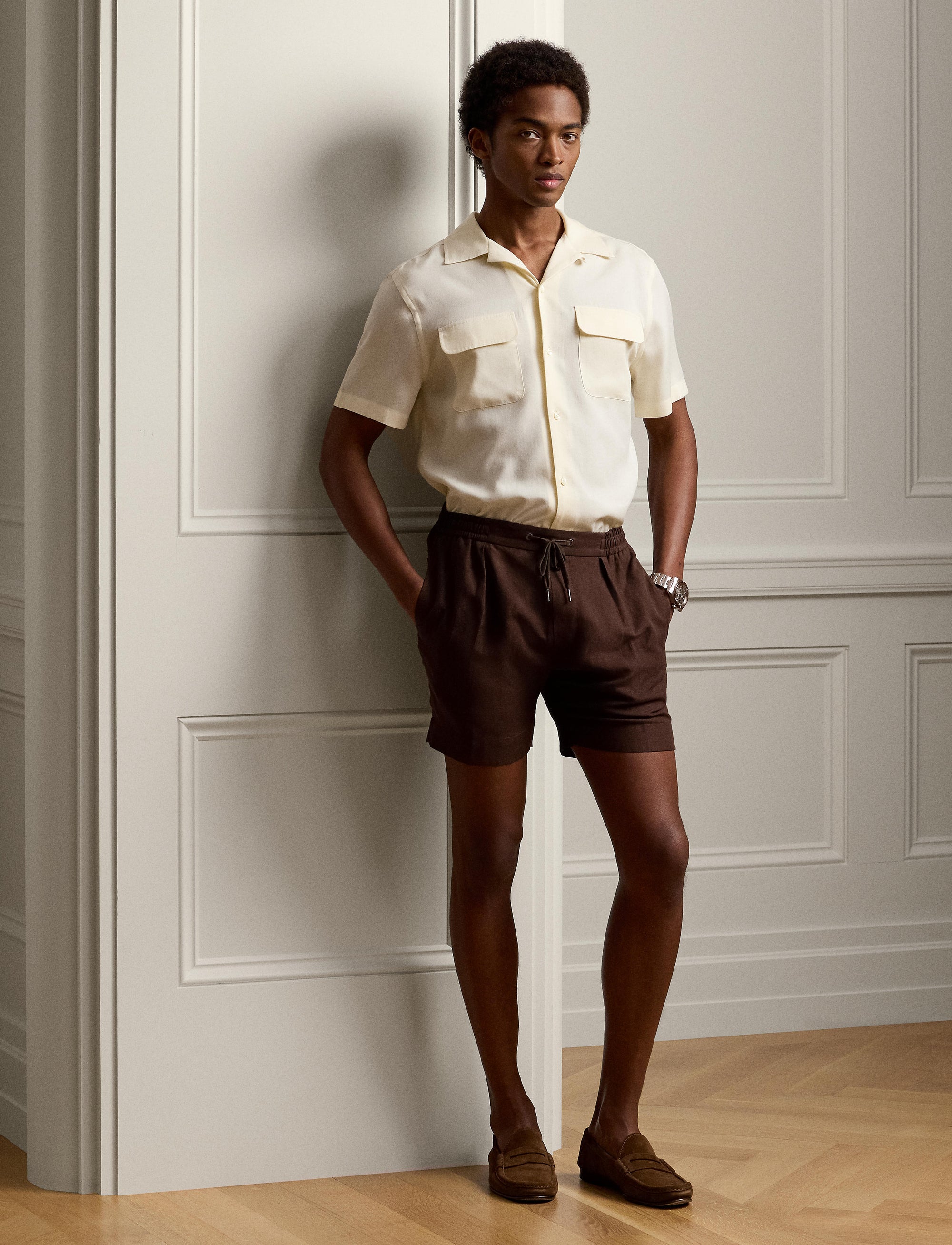 Safari twill shirt - Classic Cream