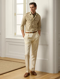 Chemise en sergé de chino - Classic Tan