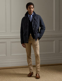 Carleton quilted down jacket - Classic Chairman Navy