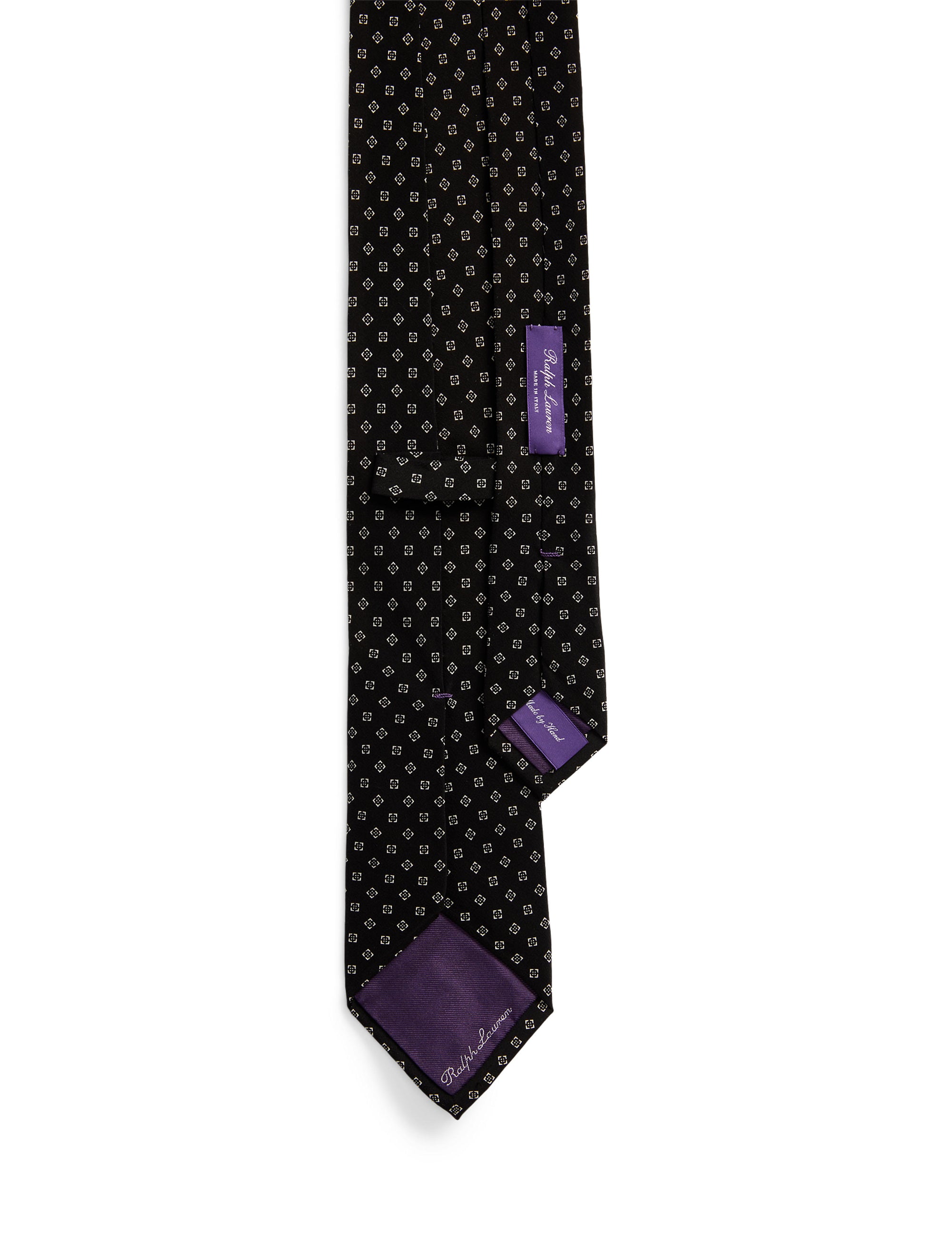1pcs / NEW // BLACK/OFF WHITE NECK TIE NO SUBCLASS STANDARD