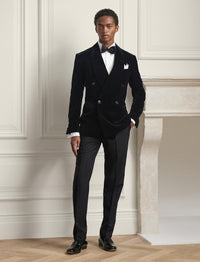 Veste Kent en velours - Black