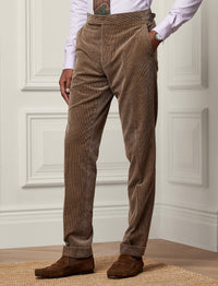 Gregory corduroy trousers - Heather Taupe