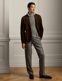 Blazer en daim - Brown