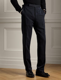 Pantalon Gregory en soie - Classic Black