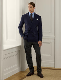 Veste de costume Kent en laine - Dark Navy