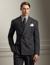 Costume Kent en laine - Charcoal & Grey