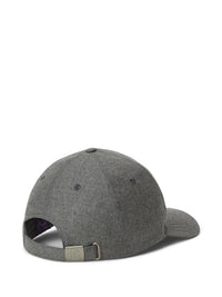 Casquette de baseball en flanelle de laine - Medium Grey Heather