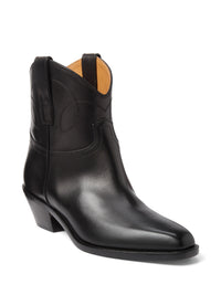 Bottines Jayme en cuir tanné - Black