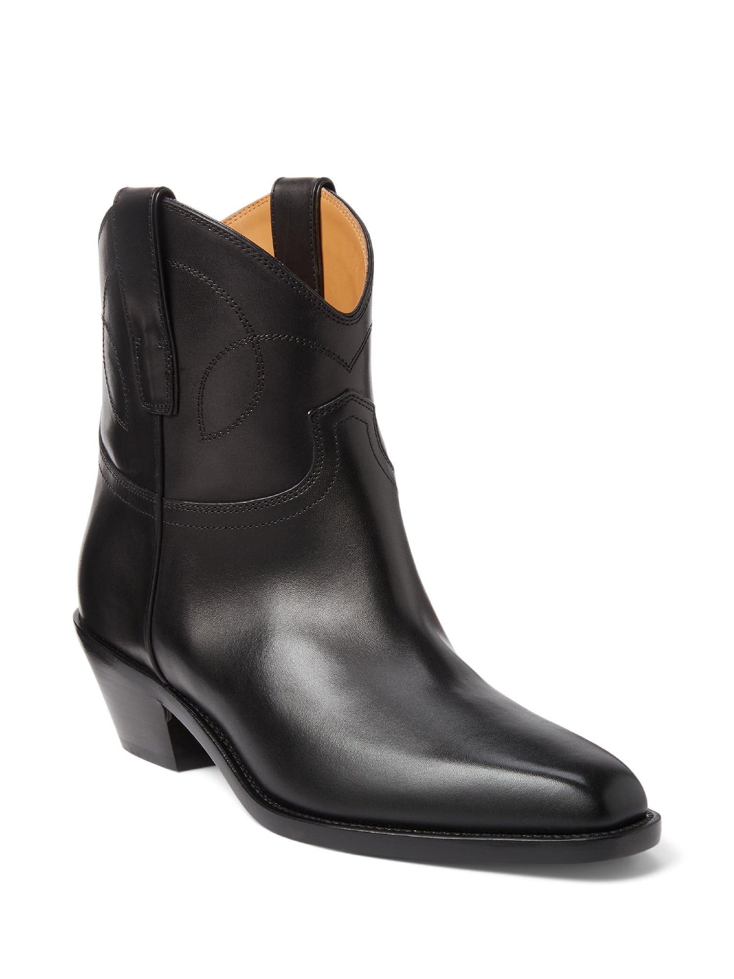 Bottines Jayme en cuir tanné - Black
