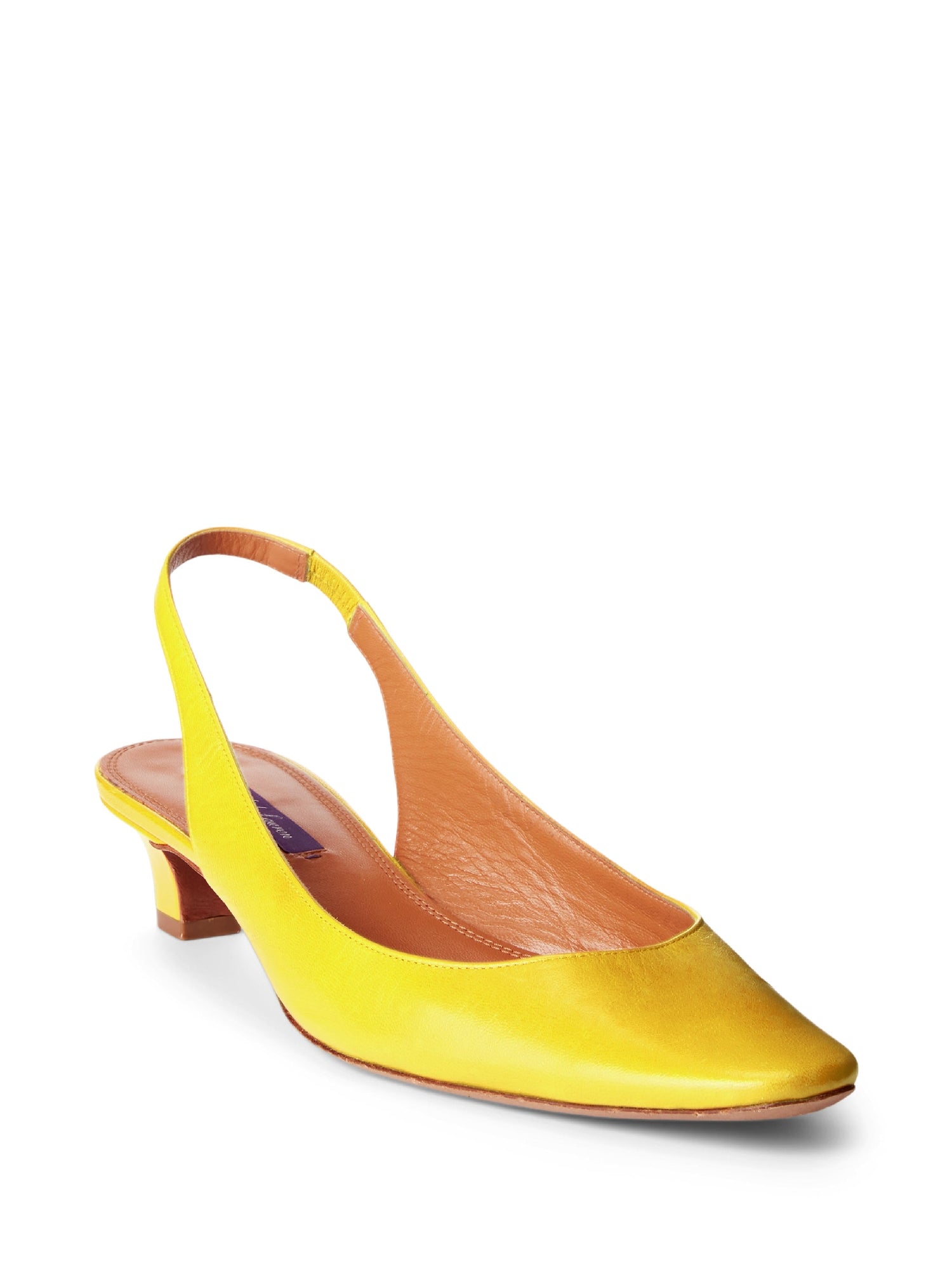 Escarpins Kels en cuir - Canary Yellow