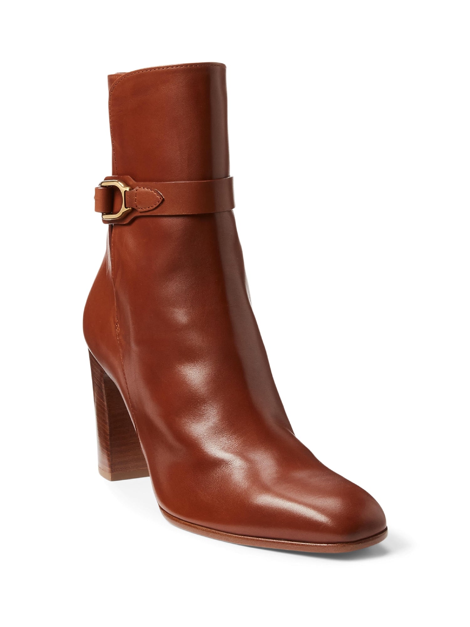 Bottines Tilton Welington 75 en cuir tanné - Gold