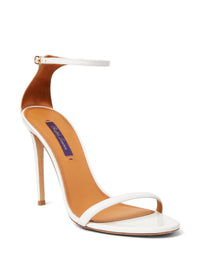 Sandales Krystina Spazzolato 100 en cuir - Off White
