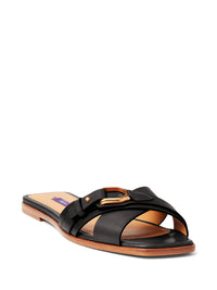 Sandales Eadith Welington en cuir - Black