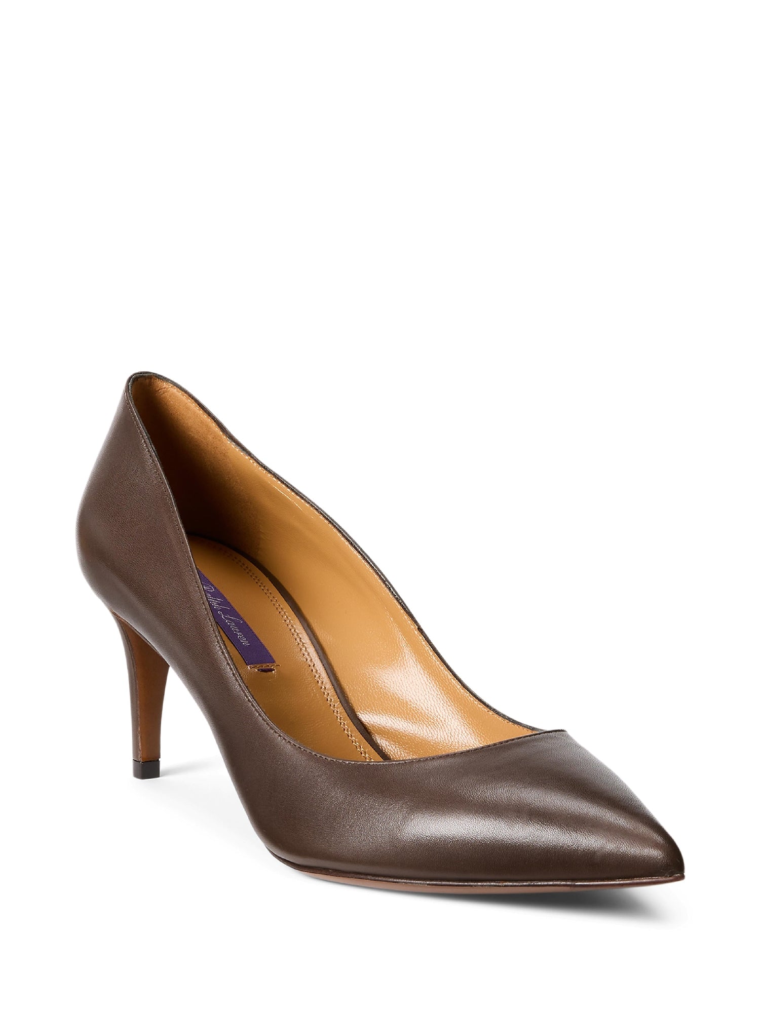 Dinah 60 leather pumps - Luggage Brown